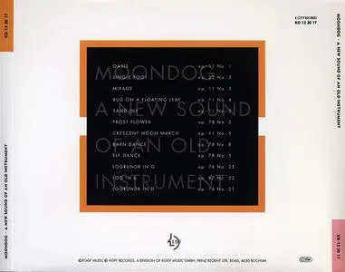 Moondog - A New Sound Of An Old Instrument (1979) {Kopf KD133017 rel 1997} (plus missing track 13 from LP}