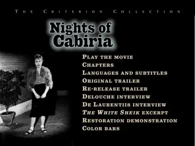 NIGHTS OF CABIRIA (1957) - (The Criterion Collection - #49) [DVD9] [1999]