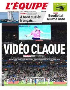 L'equipe du Mercredi 29 Mars 2017