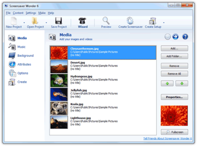 Blumentals Screensaver Wonder 6.0.3.55