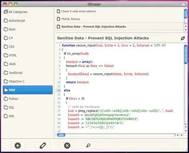 QSnipps 2.2.394 (Win/Mac)