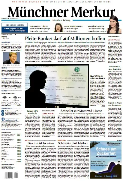 Münchner Merkur vom 7. Mai 2010