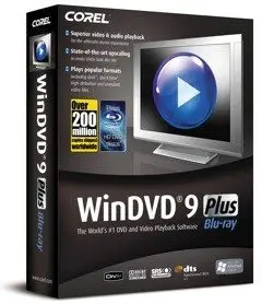 Corel WinDVD 9 Plus Blu-ray SP1 9.0B014.119