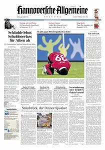 Hannoversche Allgemeine Zeitung - 29.10.2012