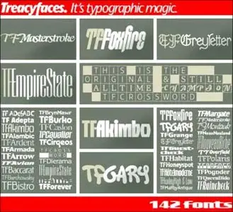 Treacy Faces Headliners Fonts