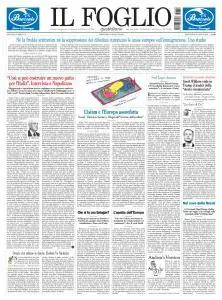 Il Foglio - 20 Luglio 2016