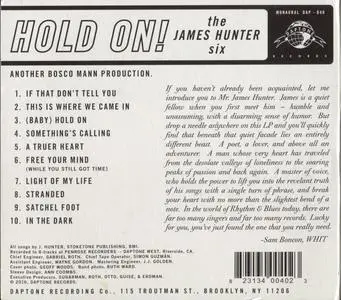 The James Hunter Six - Hold On! (2016) {Daptone Records DAP-040}
