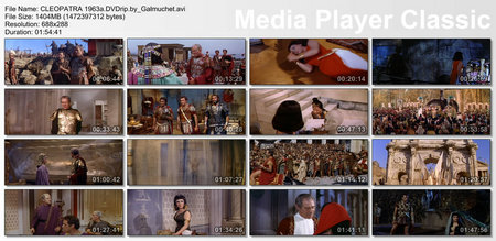 (Drama) CLEOPATRA [2xDVDrip] 1963