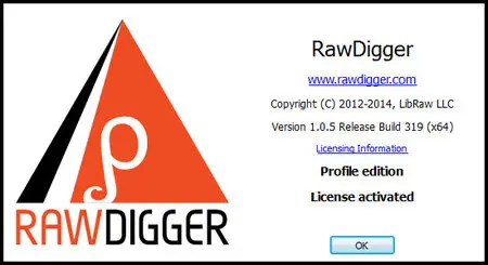 RawDigger 1.0.5.319 Profile Edition (x64)