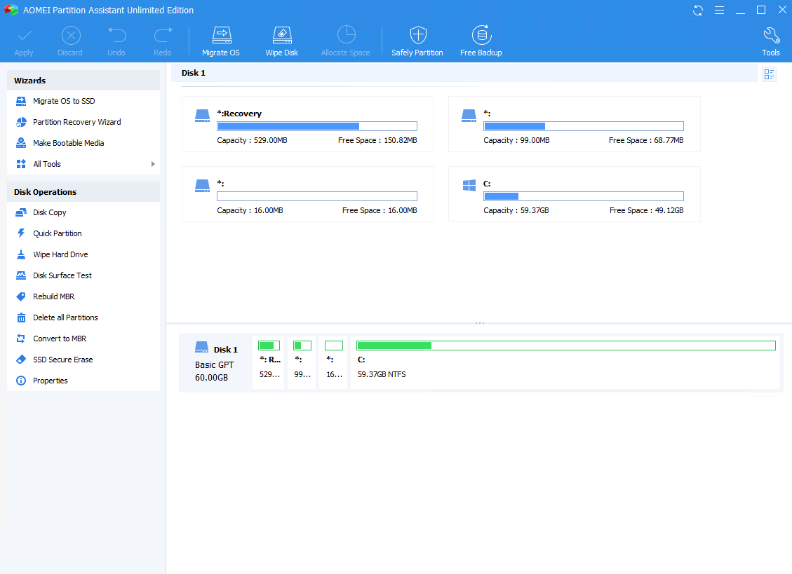 aomei partition assistant professional edition 8.4