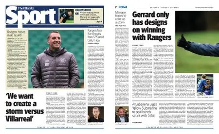 The Herald Sport (Scotland) – November 29, 2018