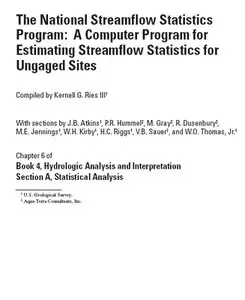"The national streamflow statistics program"  ed. by Ries III, K.G. 