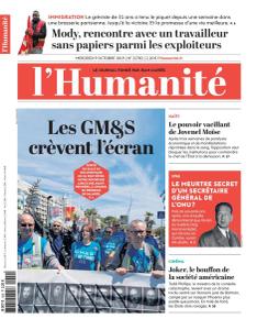 L’Humanite - 9 Octobre 2019