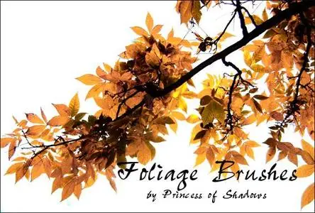 Foliage brushes for Photoshop