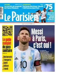 Le Parisien du Samedi 7 Août 2021
