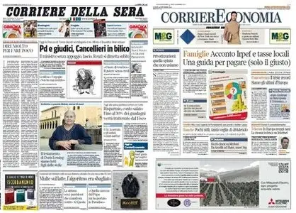 Il Corriere della Sera (18-11-13) + Corriere Economia