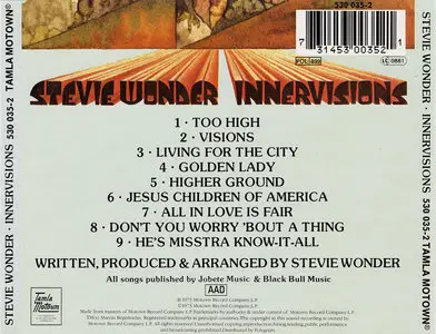Stevie Wonder - Innervisions (1973) Non-Remastered [Re-Up]