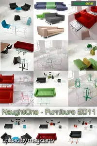 3D models of Furniture NaughtOne - Collection 2011