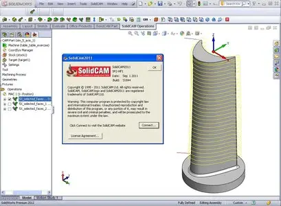 SolidCAM 2011 SP2 HF1 for SolidWorks 2007-2012 32Bit & 64bit