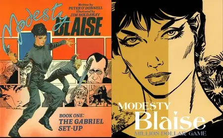 Modesty Blaise - The Gabriel Set-Up & Million Dollar Game