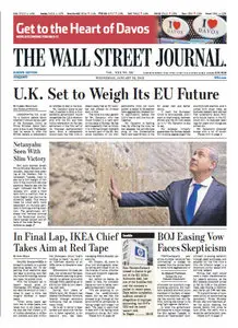 The Wallstreet Journal (Europe) January 23 2013
