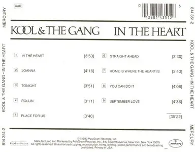 Kool & The Gang - In The Heart (1983) {PolyGram}