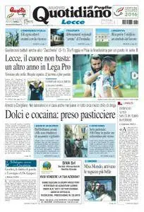 Quotidiano di Puglia - 30 Maggio 2016