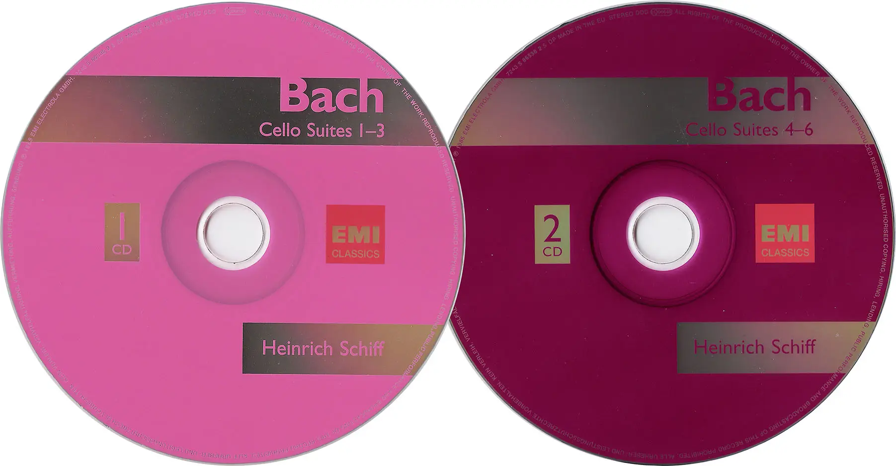 Heinrich Schiff - Johann Sebastian Bach: Cello Suites (2005) 2CDs ...