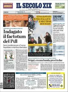 IL SECOLO XIX DEL 16 FEBBRAIO 2010