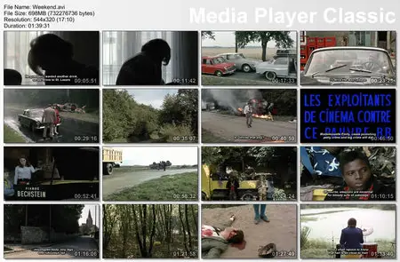 [18+] Jean-Luc Godard - Week End (1967) (Re-Upload)