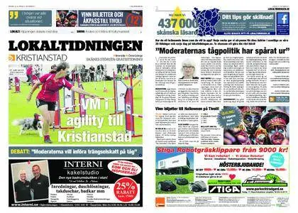 Lokaltidningen Kristianstad – 21 oktober 2017