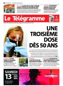 Le Télégramme Saint Malo – 10 novembre 2021