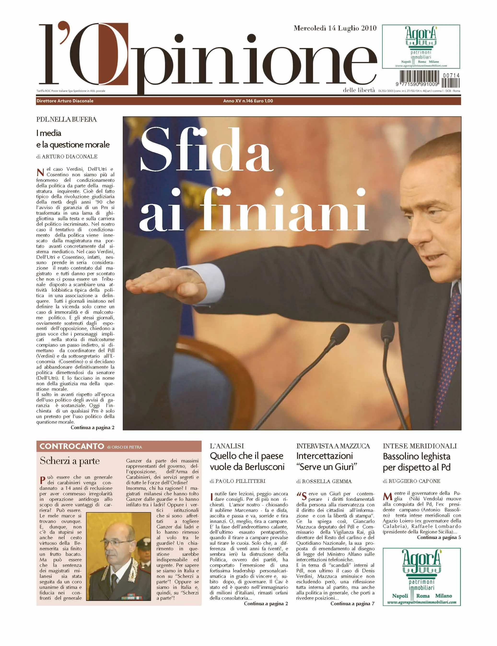 L'Opinione 14.07.2010