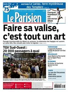 Le Parisien Du Samedi 18 Juillet 2015