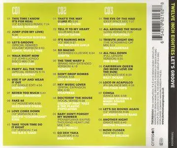 Various Artists - Twelve Inch Eighties - Let's Groove (2016) {3CD Demon Music TWIN80004}