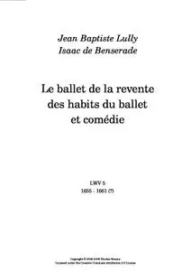 LullyJB - Le ballet de la revente des habits du ballet et comédie