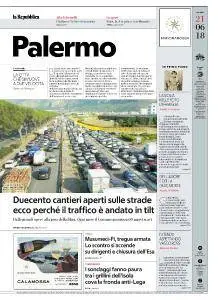 la Repubblica Palermo - 21 Giugno 2018
