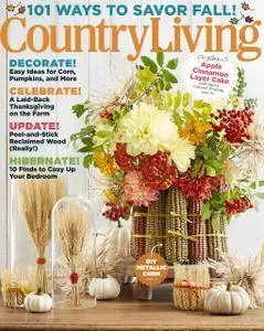 Country Living USA - November 2017