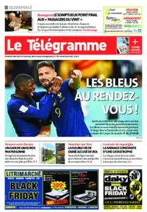 Le Télégramme Quimperlé – 23 novembre 2022