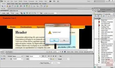 Software Training: Adobe Dreamweaver CS6 with: Candyce Mairs