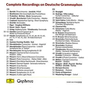 Orpheus Chamber Orchestra Complete Recordings on Deutsche Grammophon [55CDs] Part 8 (2021)