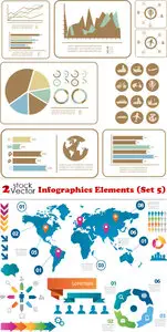 Vectors - Infographics Elements (Set 5)