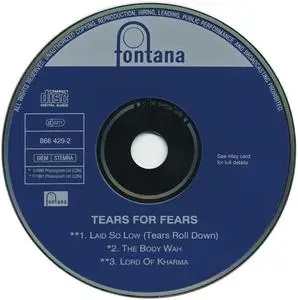 Tears For Fears - Laid So Low (Tears Roll Down) (UK CD5) (1992) {Fontana}