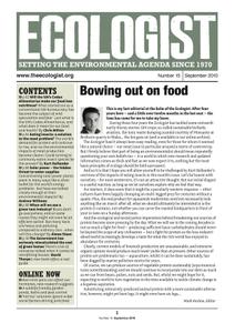 Resurgence & Ecologist - Ecologist Newsletter 15 - Sep 2010
