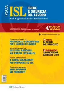 Igiene & Sicurezza del Lavoro - Aprile 2020