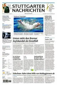 Stuttgarter Nachrichten Filder-Zeitung Vaihingen/Möhringen - 30. Mai 2018