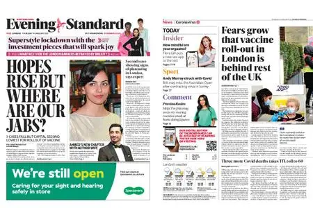 London Evening Standard – January 14, 2021