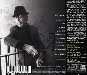 Leonard Cohen - You Want It Darker (2016) {Japanese Edition}