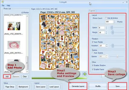 CollageIt Pro 1.8.7.3522 Portable