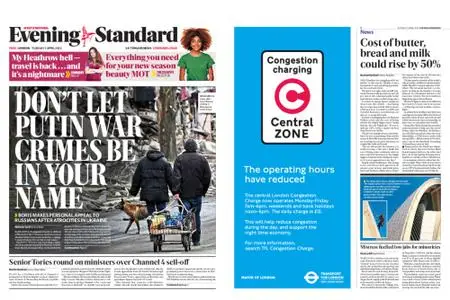London Evening Standard – April 05, 2022